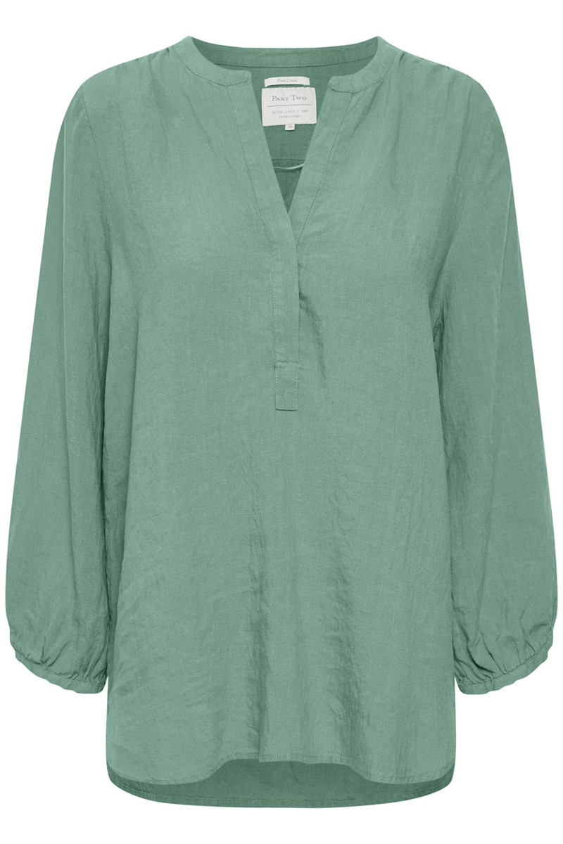 Part Two Fs Lydiapw Bluse 4058 33404 Grøn, Størrelse: 34, Farve: Grøn, Dame