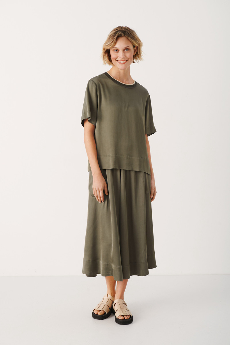 PART TWO NADENAEPW BLOUSE 30306745 180515 (Dusty Olive, 36)