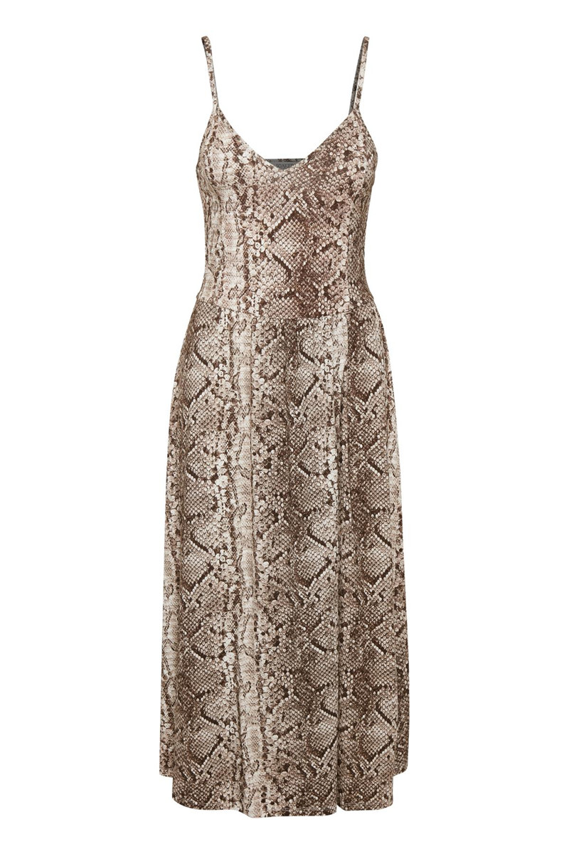 SOAKED IN LUXURY SL NAKIA DRESS 30404009 (Nakia Snake Print 49003, XS)