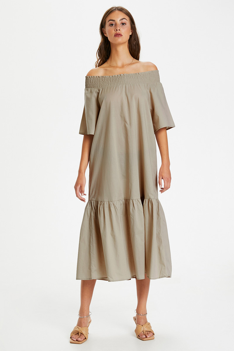 SOAKED IN LUXURY FLOR DRESS 30405473 156307 (Agate Gray, L)