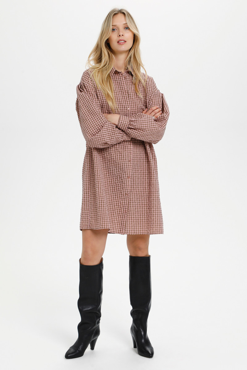 SOAKED IN LUXURY SLARLENE DRRSS 30405925 301140 (Cameo Brown, XS)