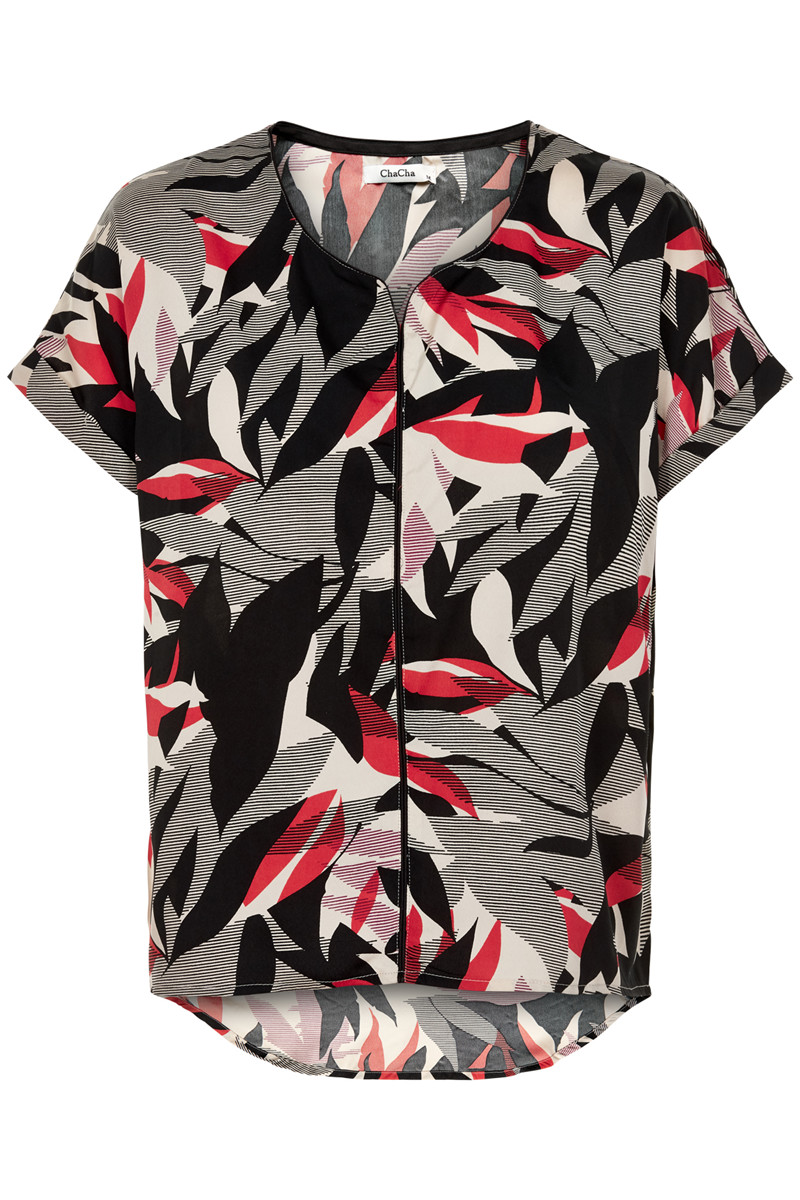 CHA CHA BLOUSE E13595C R (Rød., XL)