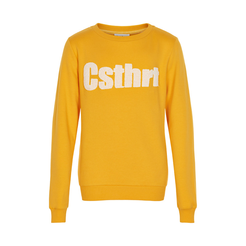 Cost:Bart Coeur Sweatshirt, Farve: Gul, Størrelse: XS, Dame