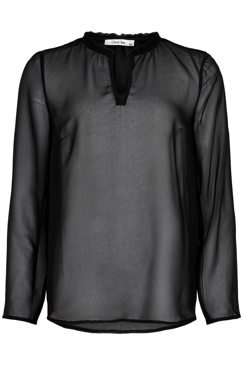 CHA CHA BLOUSE E14747C S (Sort., XL)