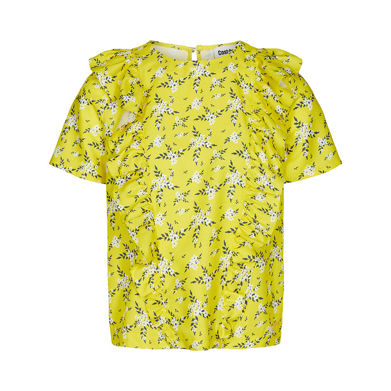 Cost:Bart Etty Bluse 14129 Gul, Størrelse: M, Farve: Gul, Dame