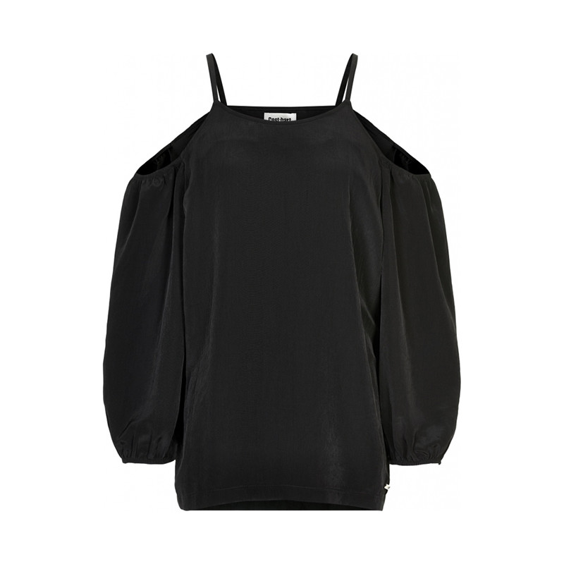 Cost:Bart Florence Bluse 14224 Sort, Størrelse: S, Farve: Sort, Dame