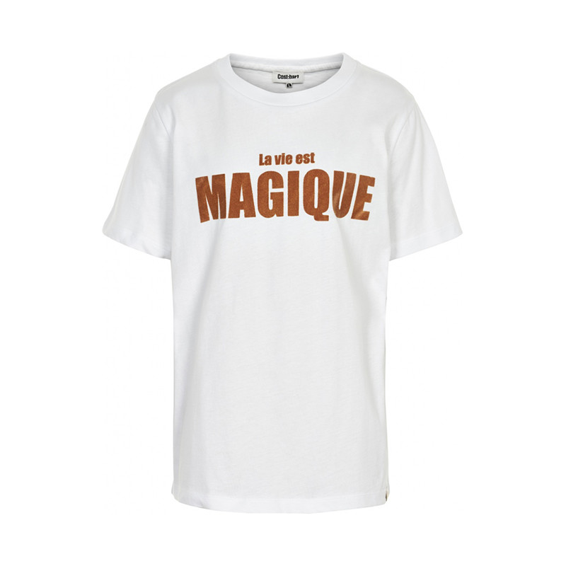 Cost:Bart Glynn Tee, Farve: Hvid, Størrelse: S, Dame