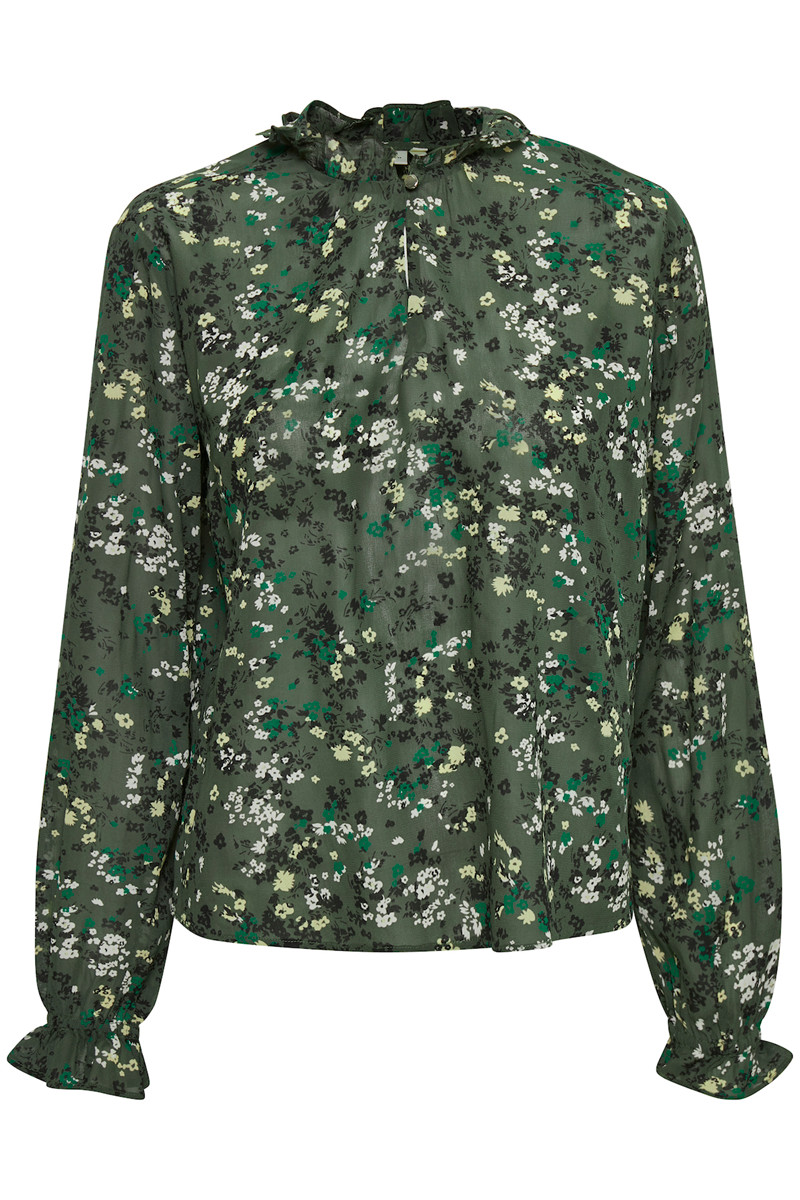 INWEAR BARBELL BLOUSE 30106536 300888 (Green Olive Dried, 34)