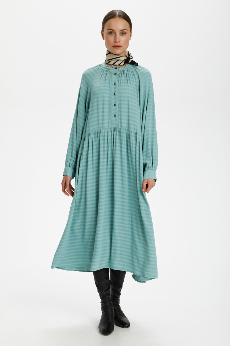 Soaked In Luxury Slcaia Claudette Kjole, Farve: Sagebrush Grøn, Størrelse: XS, Dame