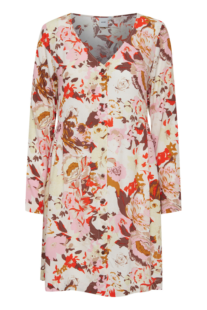 ICHI ELIXEN DRESS 20114870 142307 (Cameo Pink, 36)