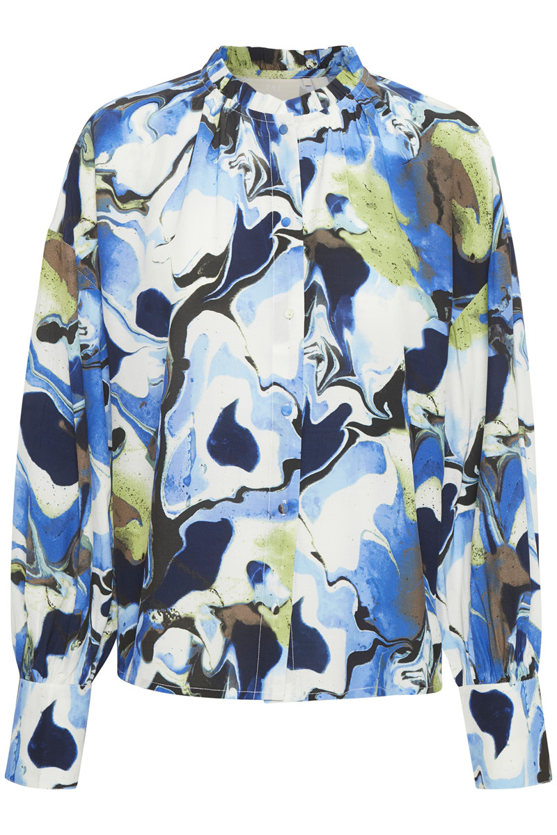 KAREN BY SIMONSEN ELVIRA BLOUSE 10103277 100797 (Water Glaze, 40)