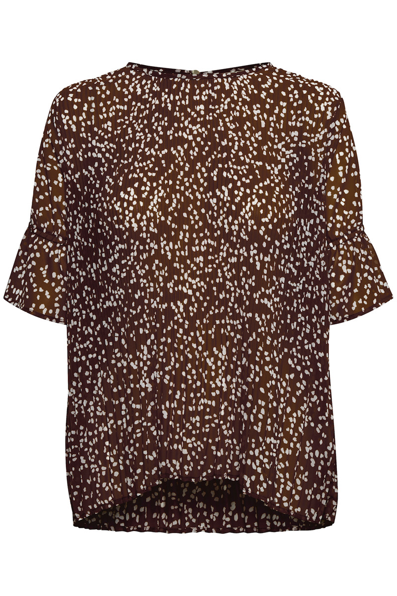 INWEAR YEANNAL BLOUSE 30106432 300776 (Coffee Brown Win, 34)