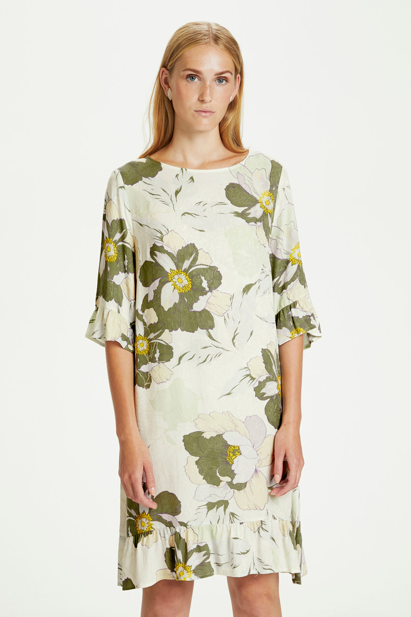 KAREN BY SIMONSEN GARI DRESS 10103436 101188 (Floral Leaf, 34)