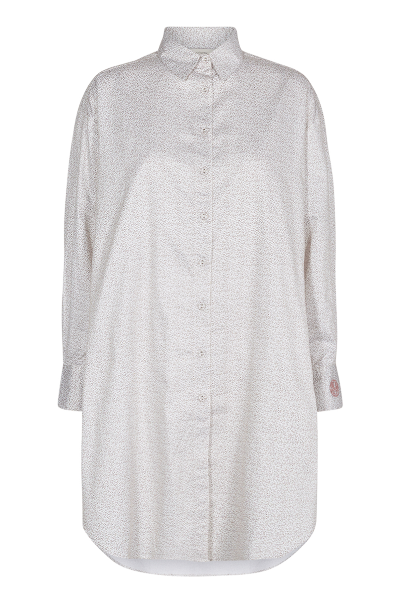NÃMPH CAILA SHIRT DRESS 700119 5516 (Tannin, 36)