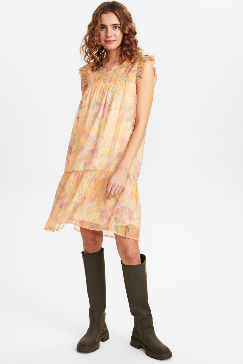 NÜMPH NUCATICHE SHORT DRESS 701470 1034 (Peach Cobbler, 40)