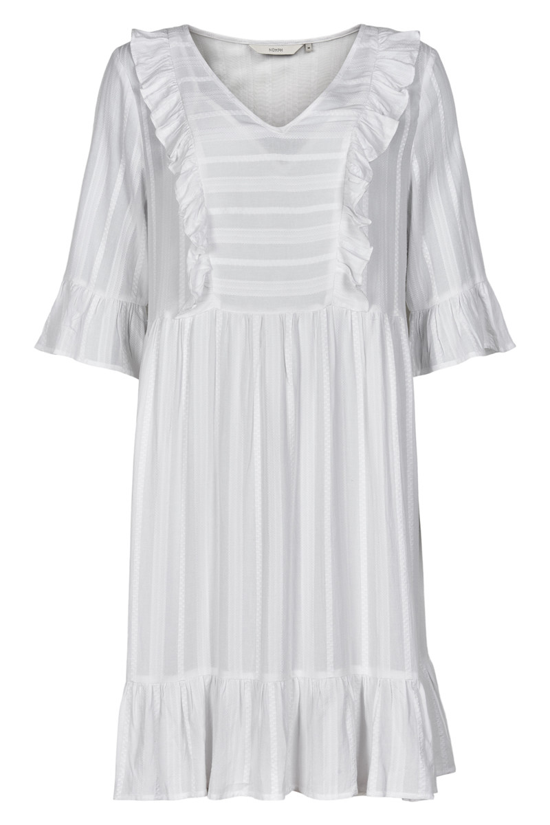 NÜMPH NUBEATE DRESS 7220840 9000 (Bright White, 38)