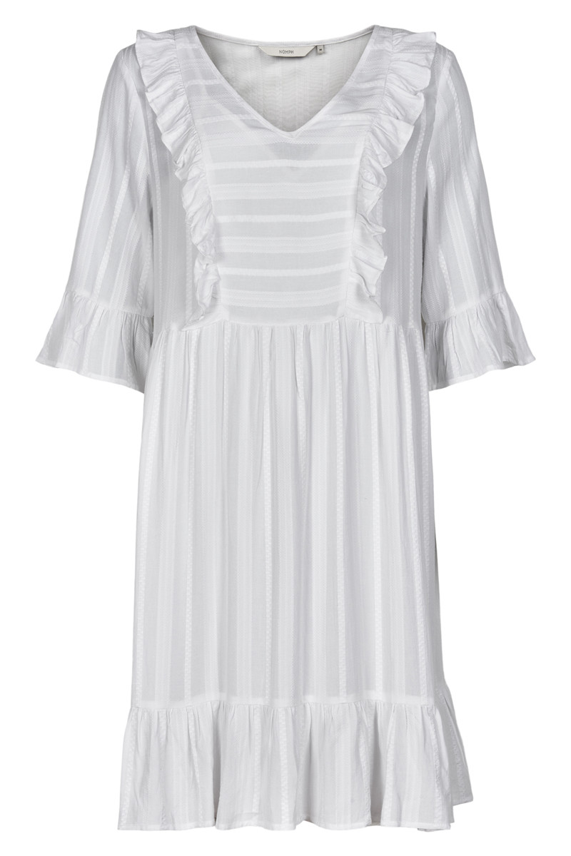 NÜMPH NUBEATE DRESS 7220840 9000 (Bright White, 36)