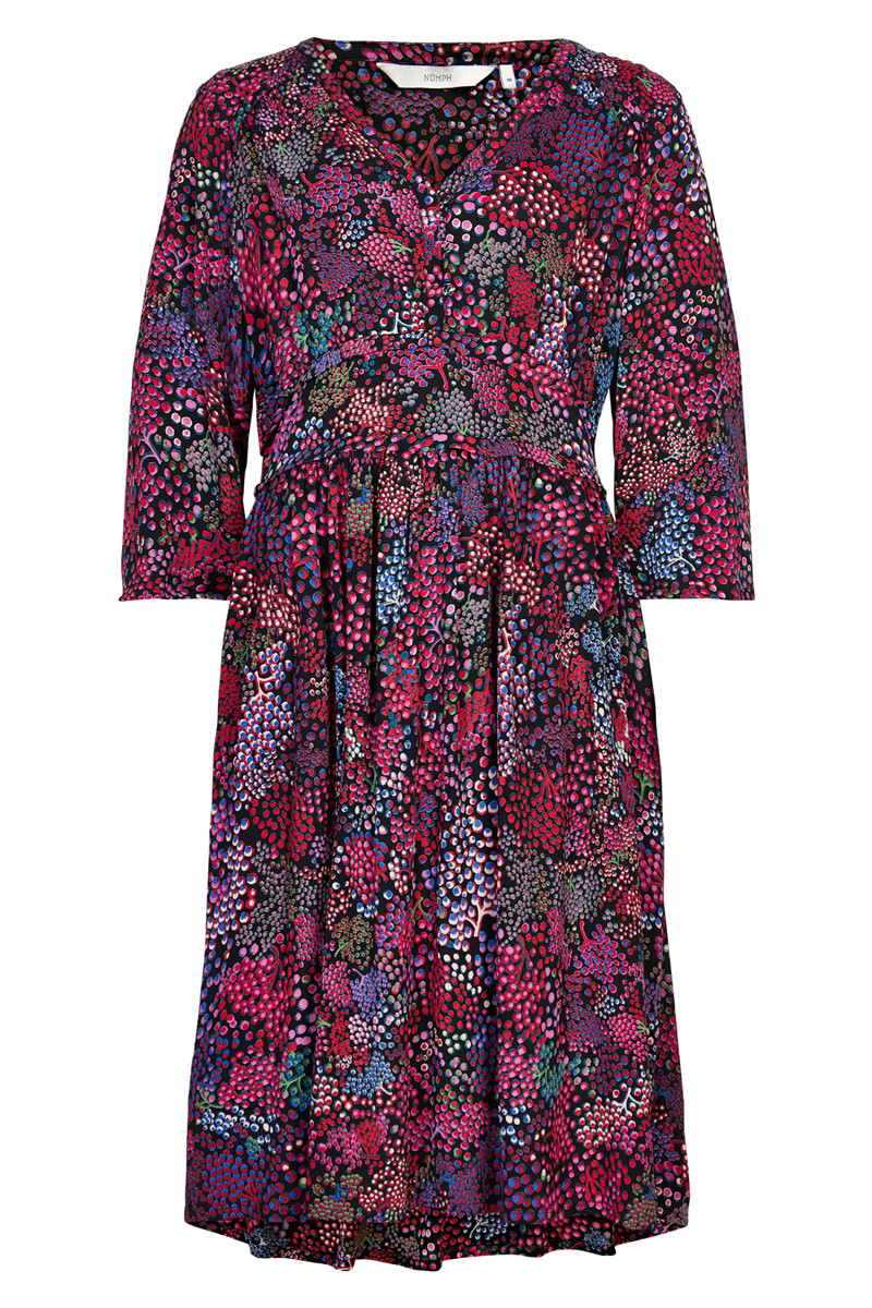 NÜMPH NUMURRAN DRESS 7619807 (Caviar, 34)
