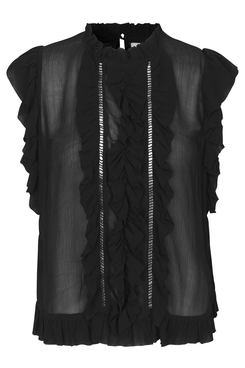 MUNTHE ABOVE BLOUSE (Black, 38)
