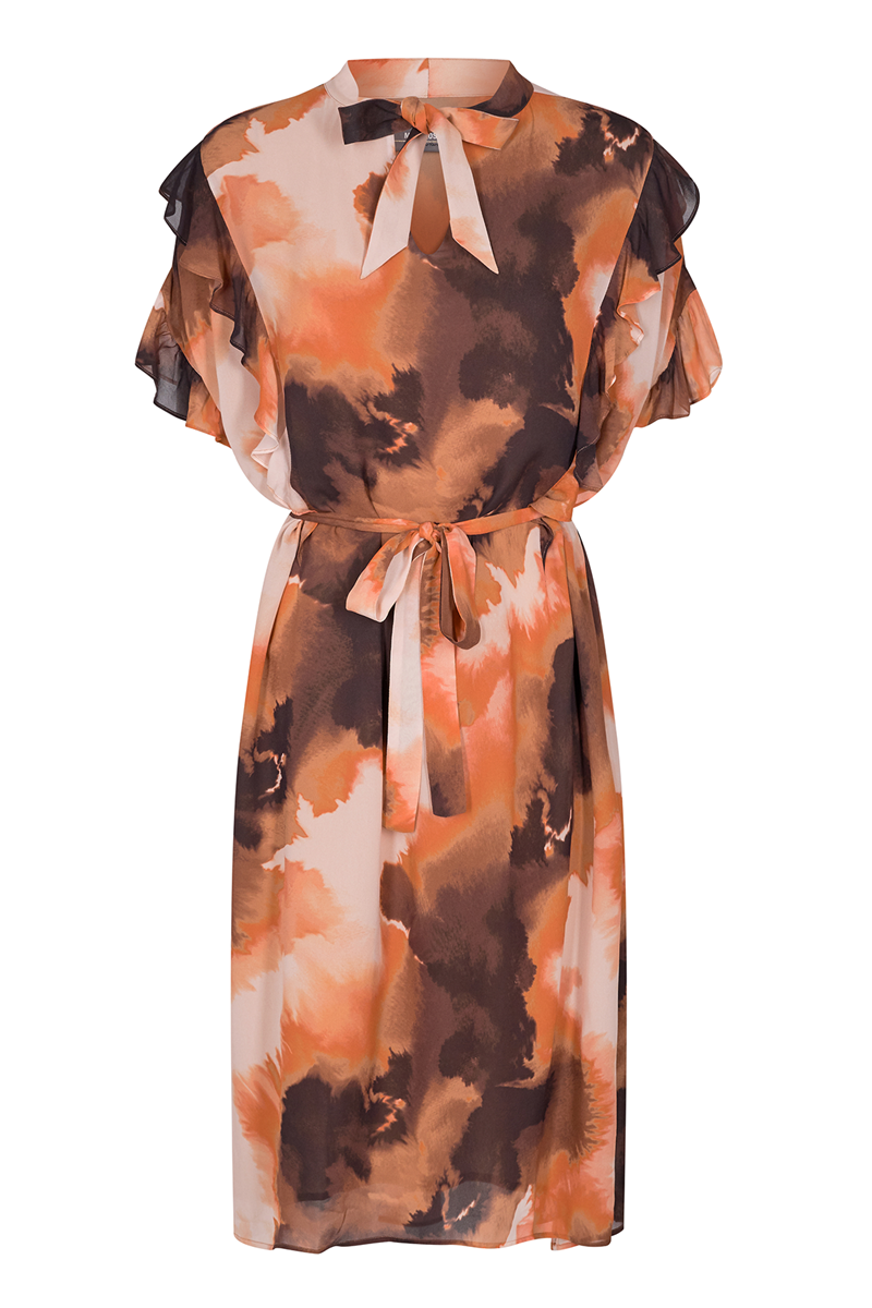 MOS MOSH SABA BLUR DRESS 134721 249 (Autumn Leaf, S)