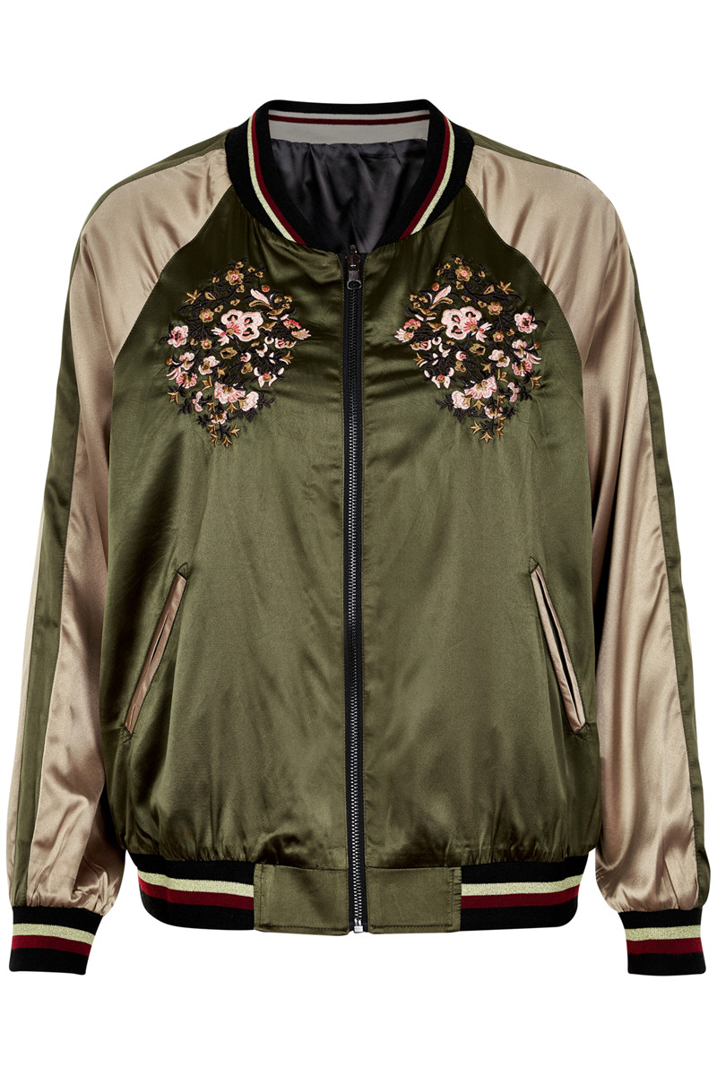 CREAM THEA BOMBER JACKET 10602280 Cream Clothing