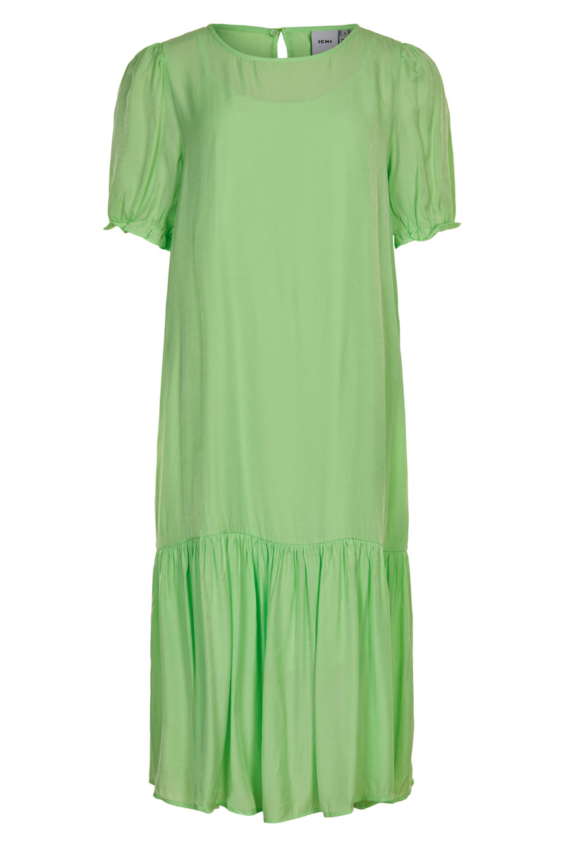 ICHI DINA DRESS 20114359 130220 (Paradise Green, XS)