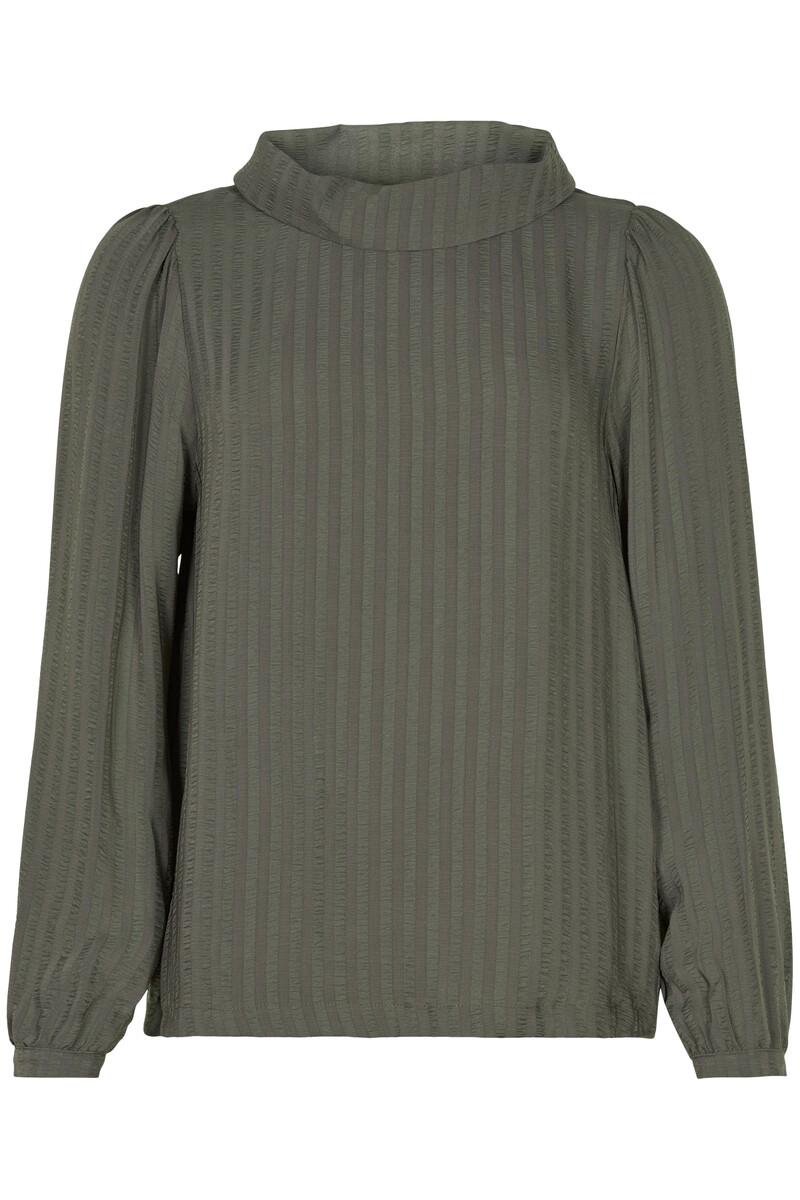 IN FRONT PAULINA BLOUSE 15315 615 (Green 615, XL)
