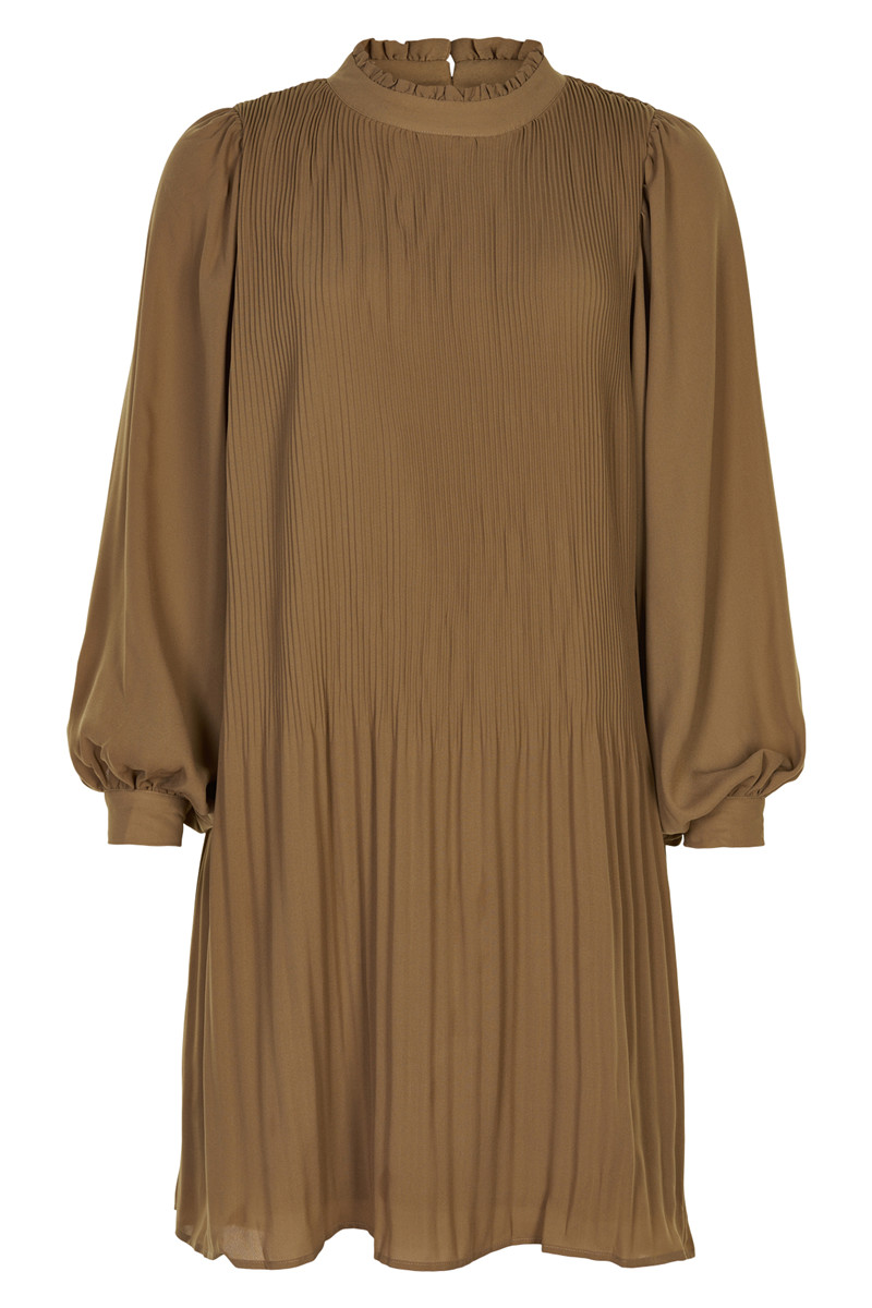 MY ESSENTIAL WARDROBE MWADELE DRESS 10703313 181018 (Otter, 34)