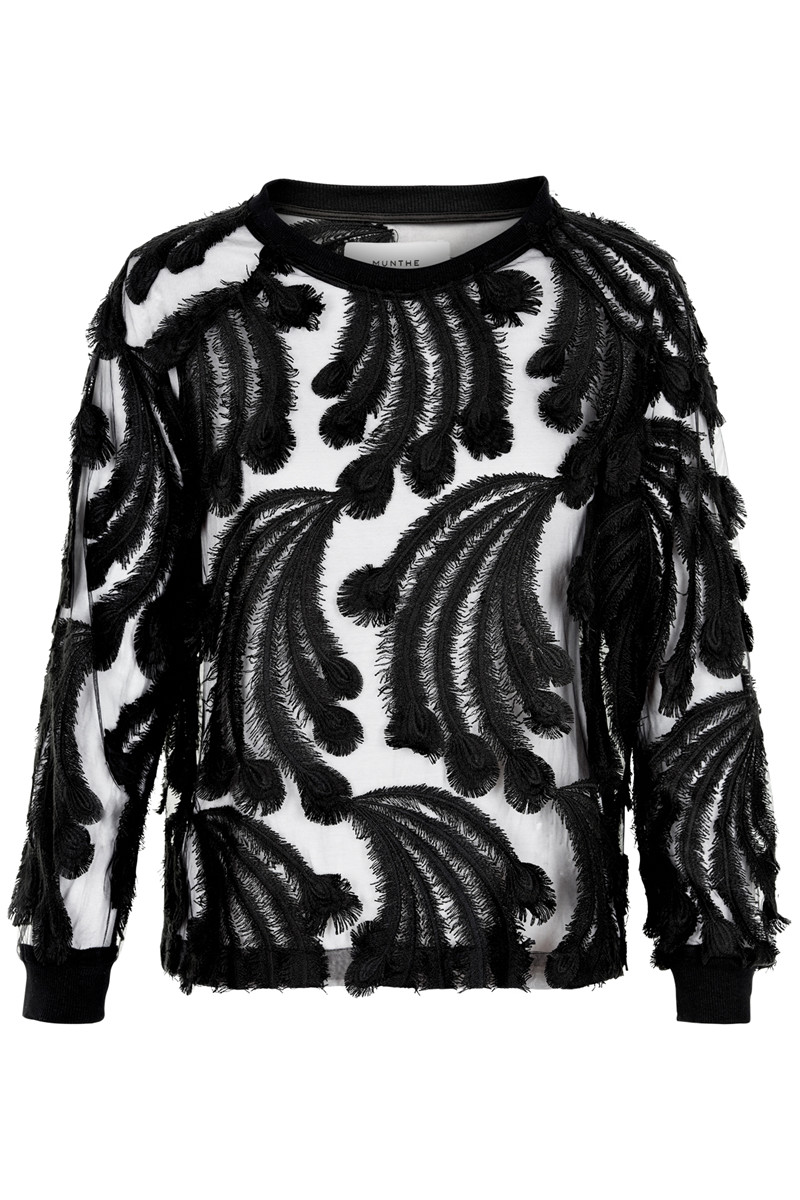 MUNTHE MEMPHIS BLOUSE (Black, 40)