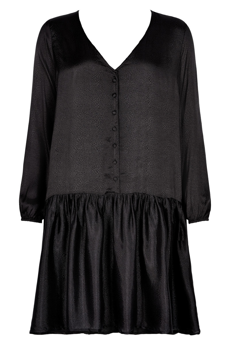 NEO NOIR LABIN JACQUARD DRESS 151982 (Black, S)