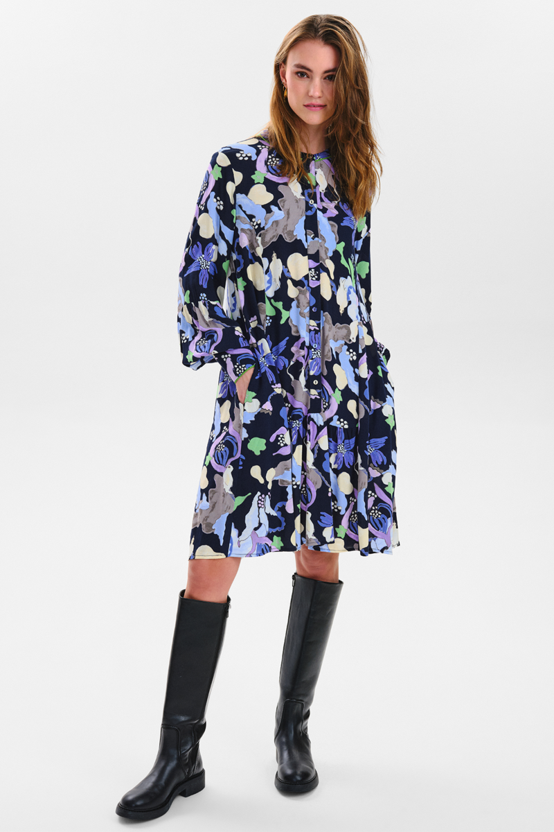NÜMPH NUEAMAJA DRESS 702177 3038 (Dark Sapphire, 34)