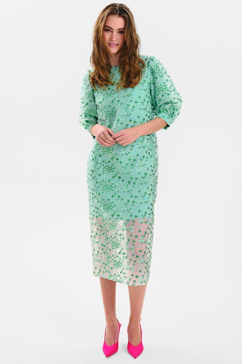NÜMPH NUEDMEE DRESS 702235 4087 (Kelly Green, 38)