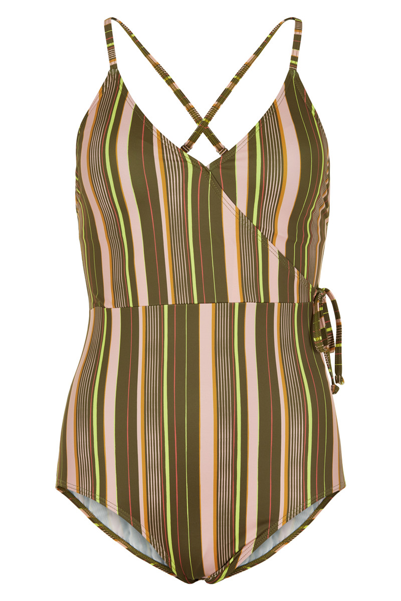 Nümph Nukatya Badedragt, Farve: Multicolor Stripe, Størrelse: XS, Dame