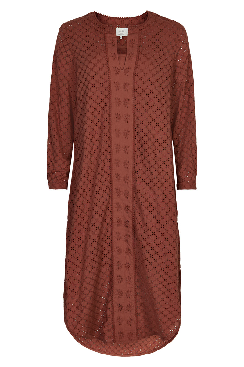 NÜMPH NUBELA DRESS 7120840 M (Mahogany, 36)