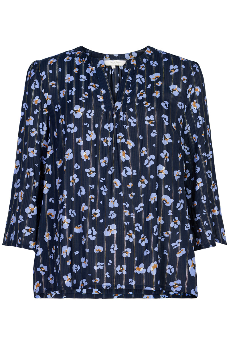 PART TWO KNOX BLOUSE 30305063 (Leo Pansy Print 34100, 34)