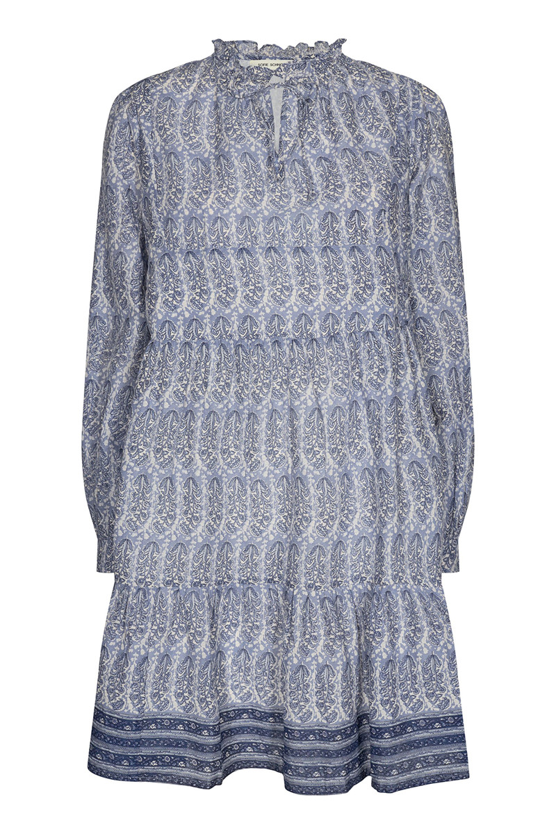 SOFIE SCHNOOR DRESS 212274 5036 (Blue, XS)