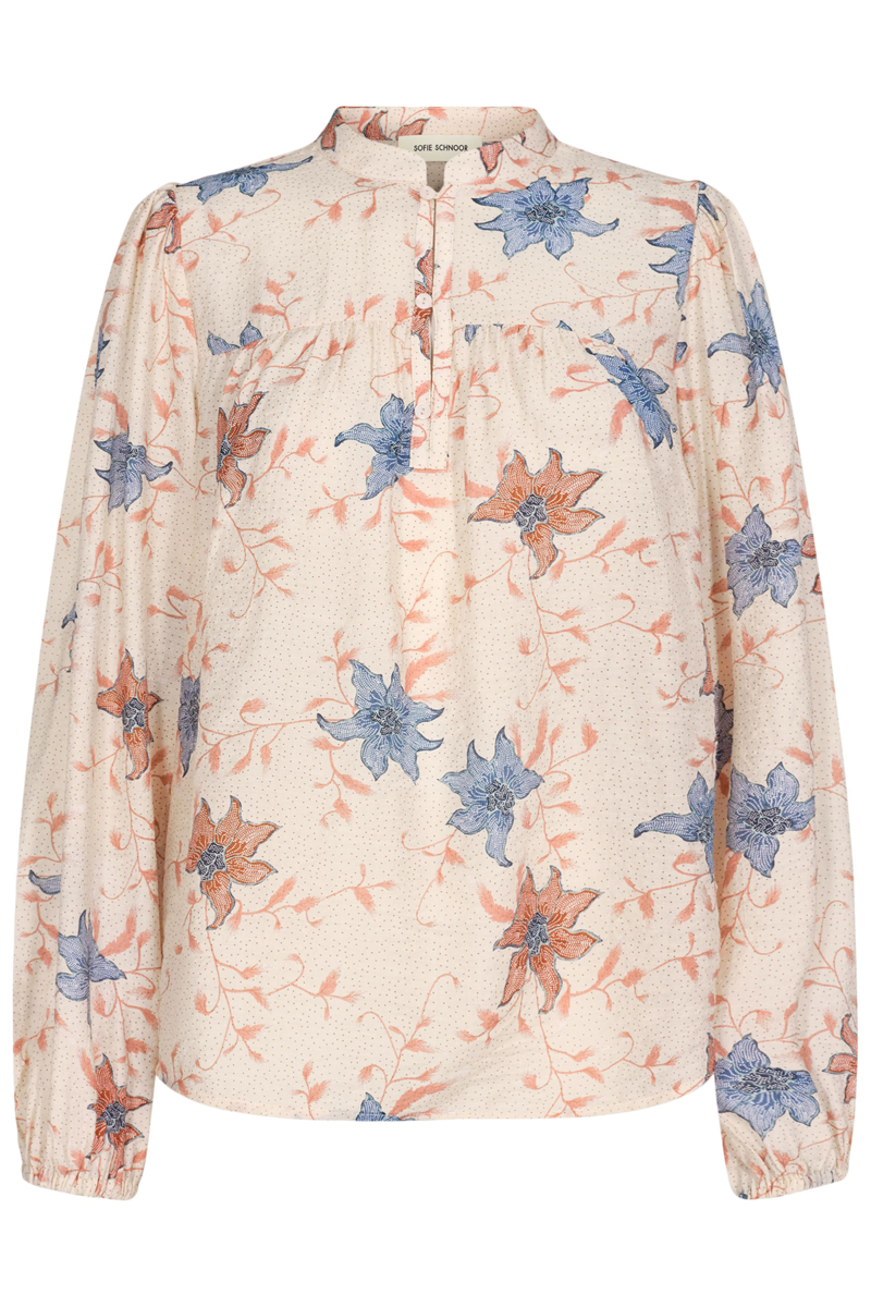 SOFIE SCHNOOR BLOUSE S231289 101 (Off White, XS)