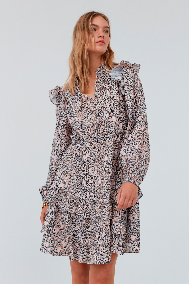 SOFIE SCHNOOR DRESS S222232 7065 (Camel, XL)