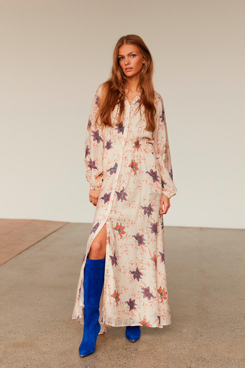 SOFIE SCHNOOR DRESS S231287 101 (Off White, S)