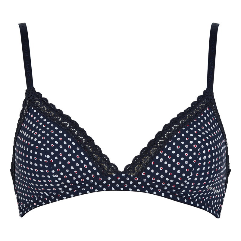 Calvin Klein Lingeri Triangle BH Hc, Farve: Sort, Størrelse: XS, Dame