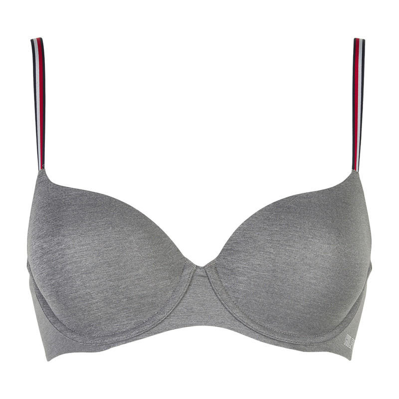 Tommy Hilfiger Lingeri Demi BH, Farve: Grå, Størrelse: 80A, Dame