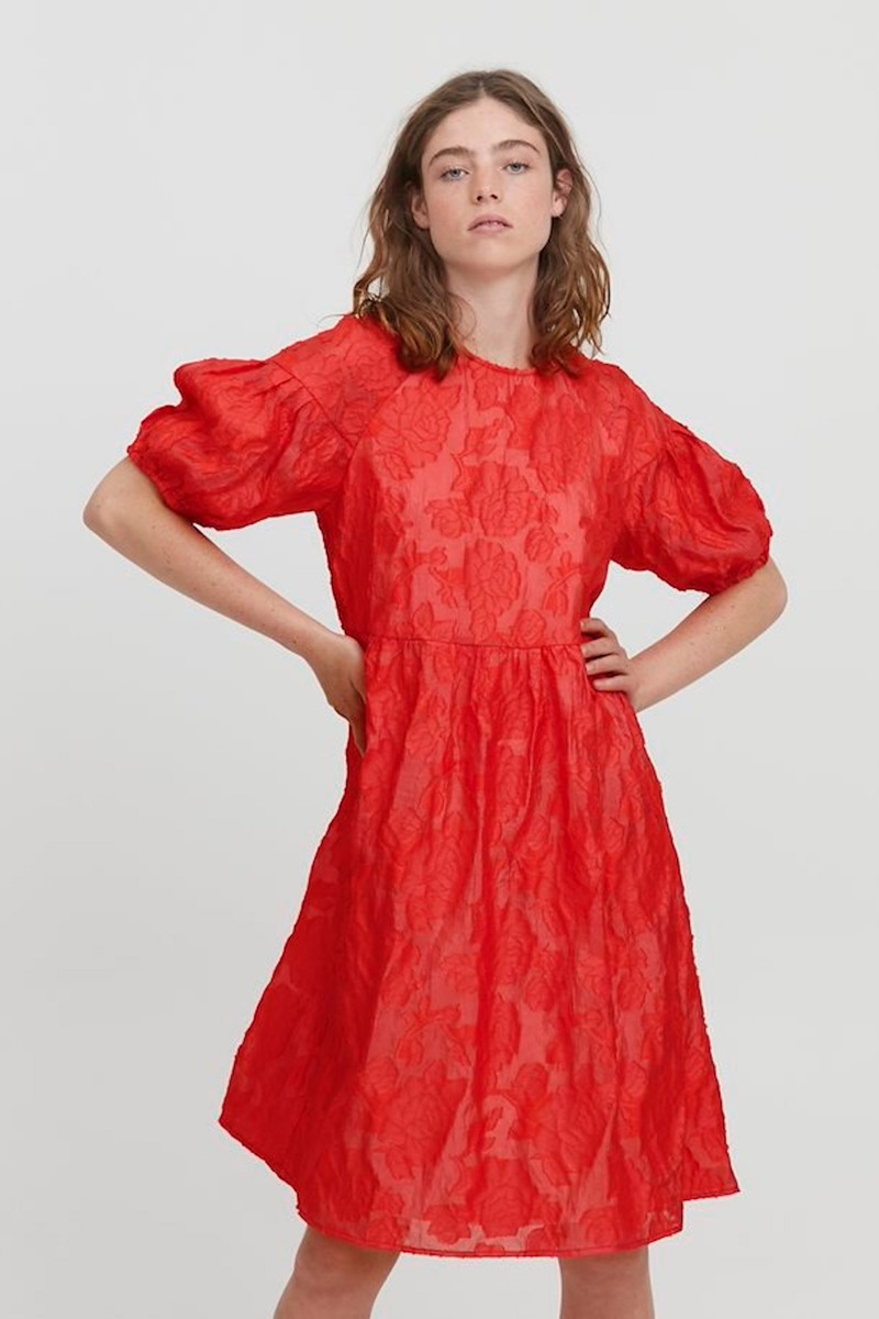 ICHI IXARLET DRESS 20116784 171663 (Bittersweet, 36)
