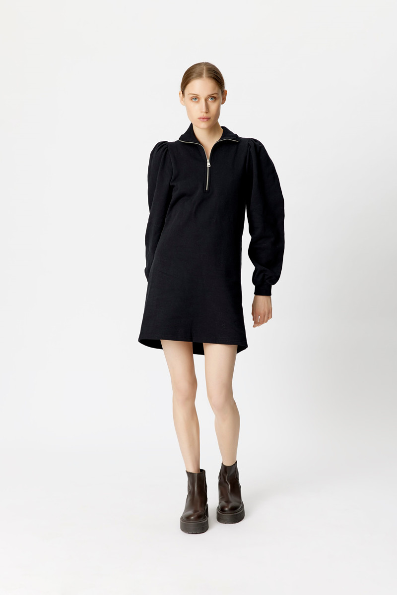 Gestuz Nankita Kjole 10905582 7 Sort, Størrelse: XS, Farve: Sort, Dame