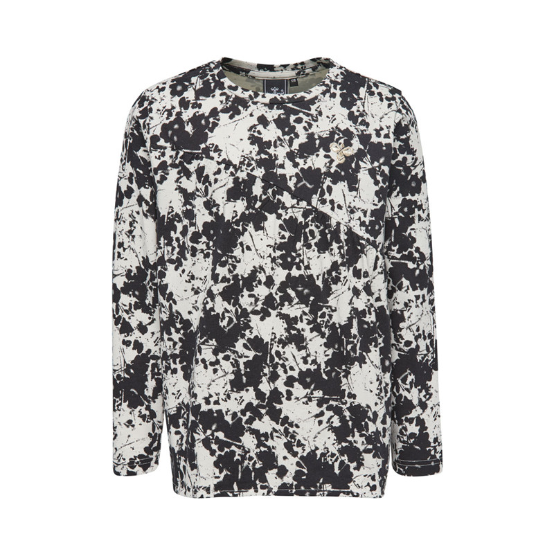 Hummel Dara Ls Tee, Farve: Hvid/sort, Størrelse: 116, Dame