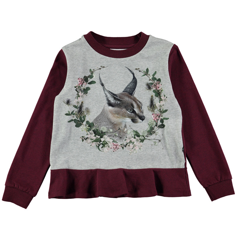 Molo Rakel Bluse Sa, Farve: Wild Caracal, Størrelse: 98, Dame