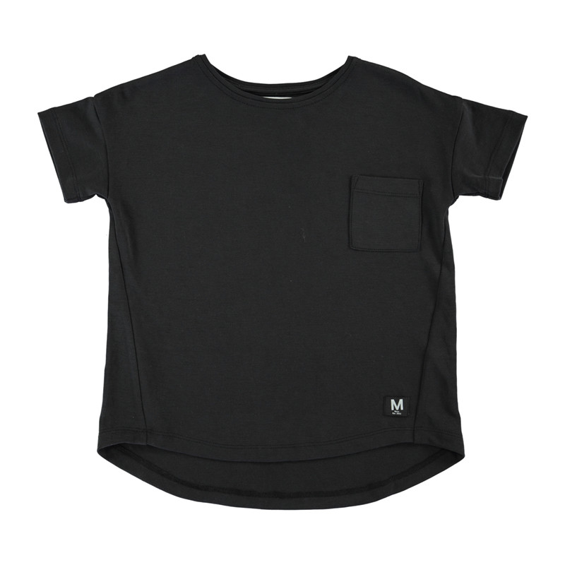 Molo Renessa T-shirt Sa, Farve: Sort, Størrelse: 104, Dame