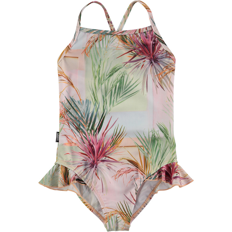 Molo Noona Badedragt Sp P, Farve: Palms, Størrelse: 80, Dame
