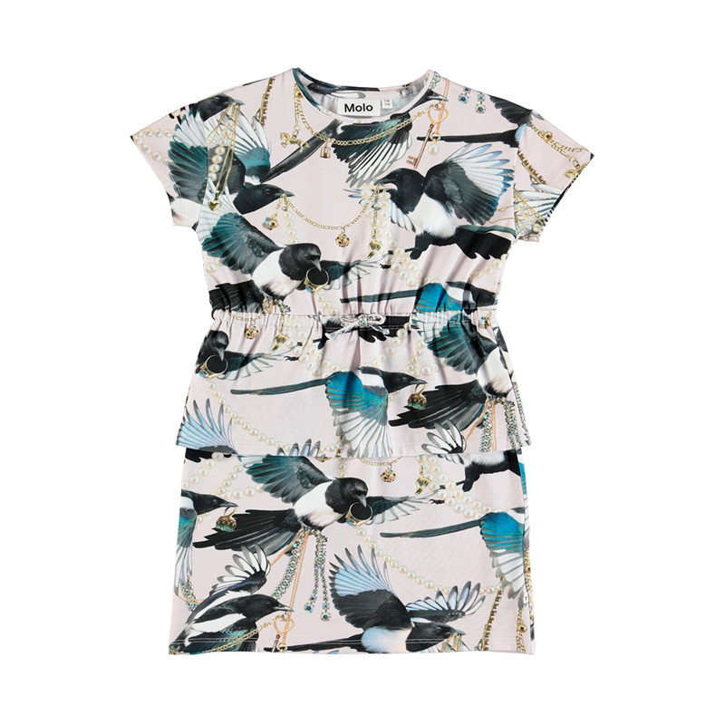 Molo Camma Kjole 2w18e115 Treasure Hunters10/116, Størrelse: 110/116, Farve: Treasure Hunters, Dame