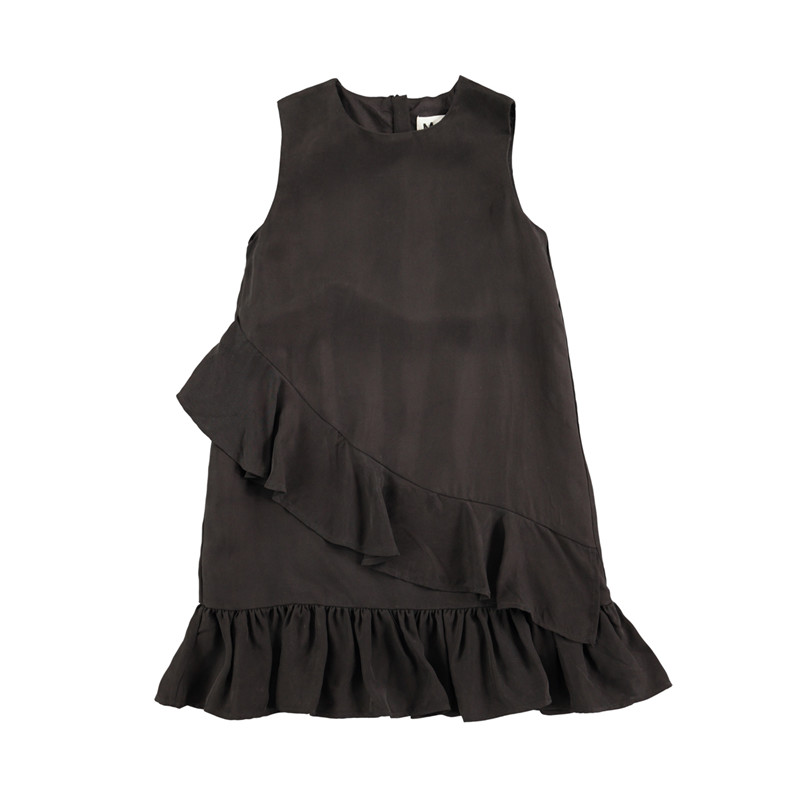 Molo Calanthe Kjole 2s18e105 Sort, Størrelse: 110/116, Farve: Sort, Dame