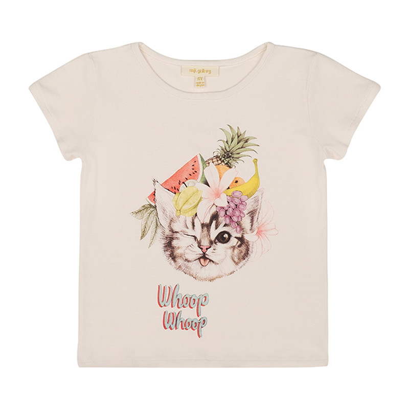 Soft Gallery Pilou T-shirt --, Farve: Gardenia, Størrelse: 104, Dame